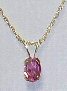 Pink Tourmaline Pendant