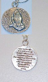 Serenity Prayer Engraved on Back